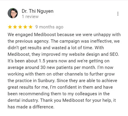 Client Testimonial